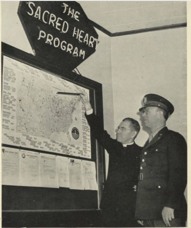 Harry Crimmins and the Sacred Heart Program WWII
