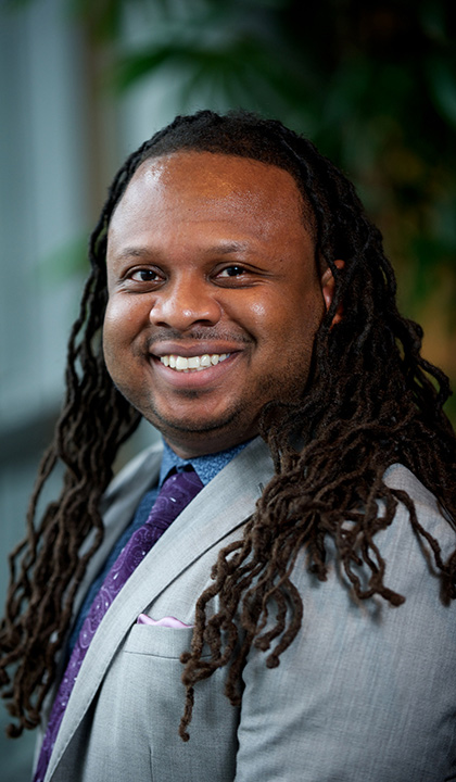 Keon Gilbert of Saint Louis University's College for Public Health and Social Justice