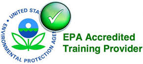 Logo reading United States Environmental Protection Agency and EPA Accredited Training Provider