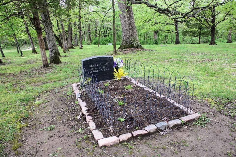 Grave Marker for Henry Lay
