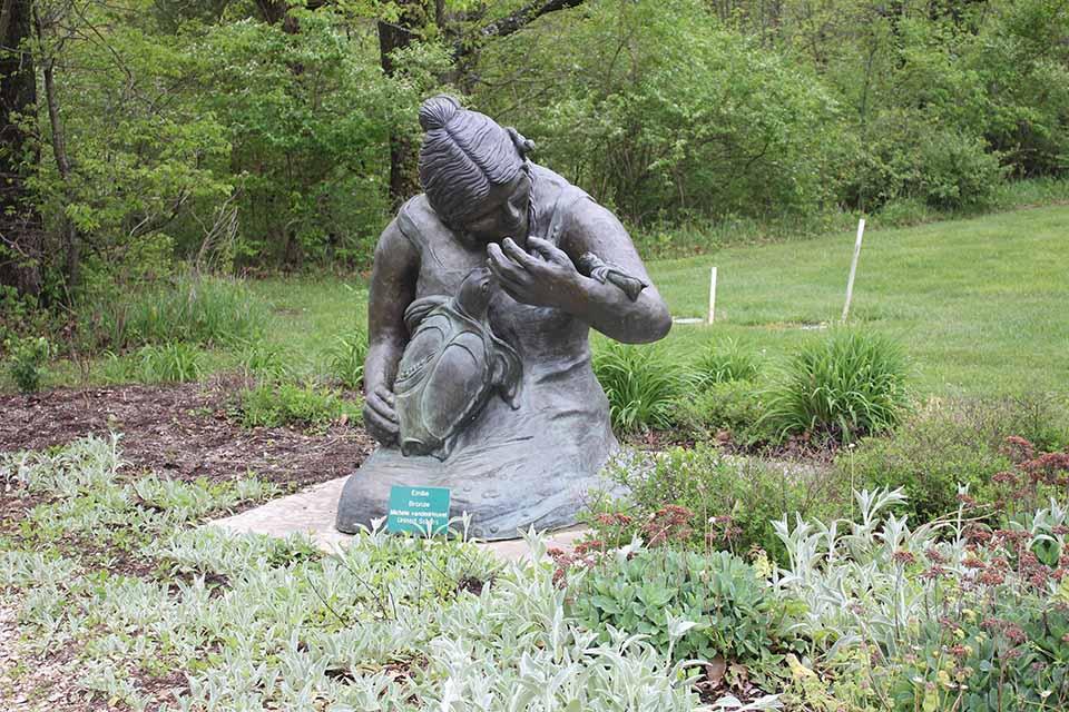 Emilie 
Bronze 
2001
Michele vandenHeuvel (United States)
