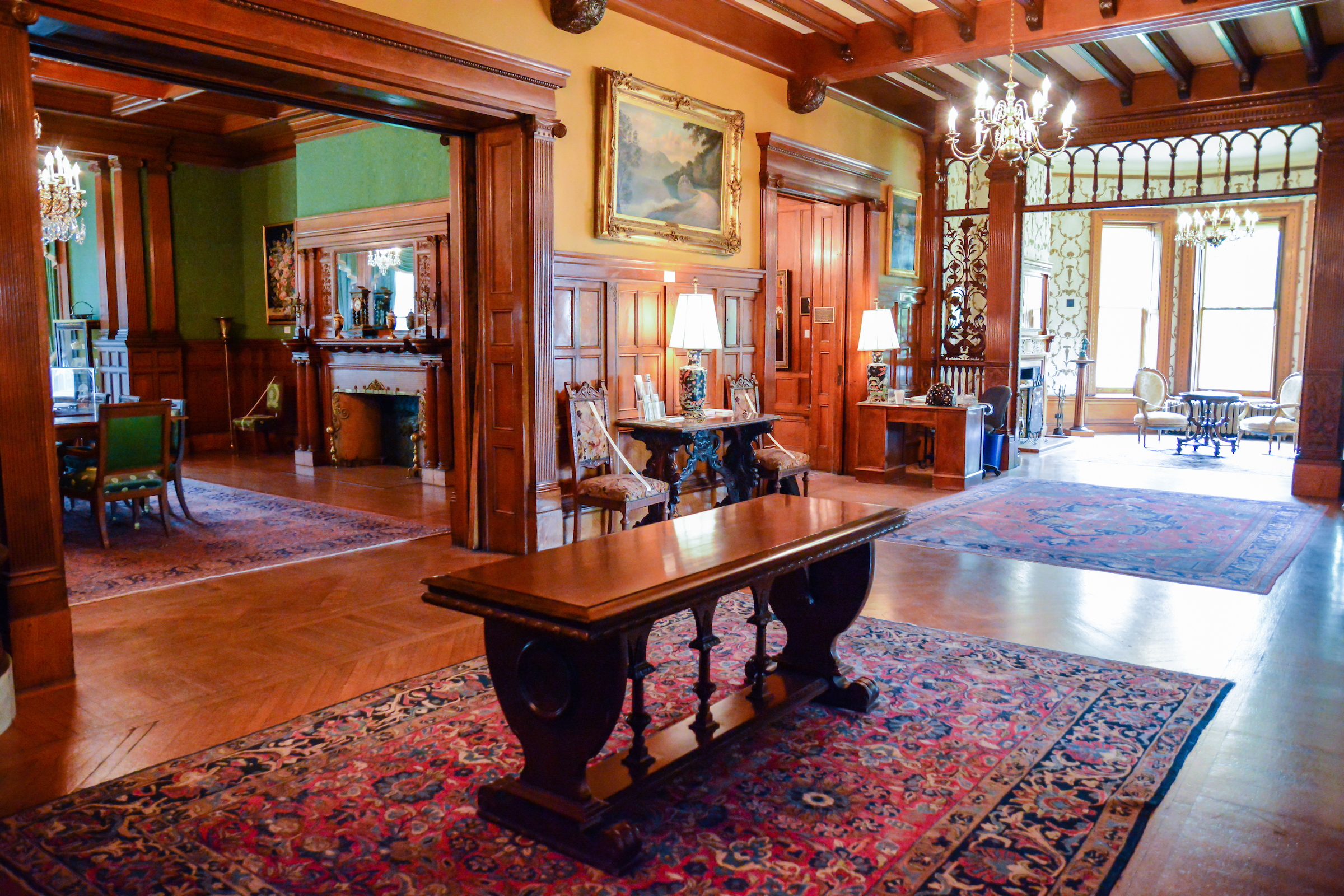 Saint Louis University Cupples House Main Hall View