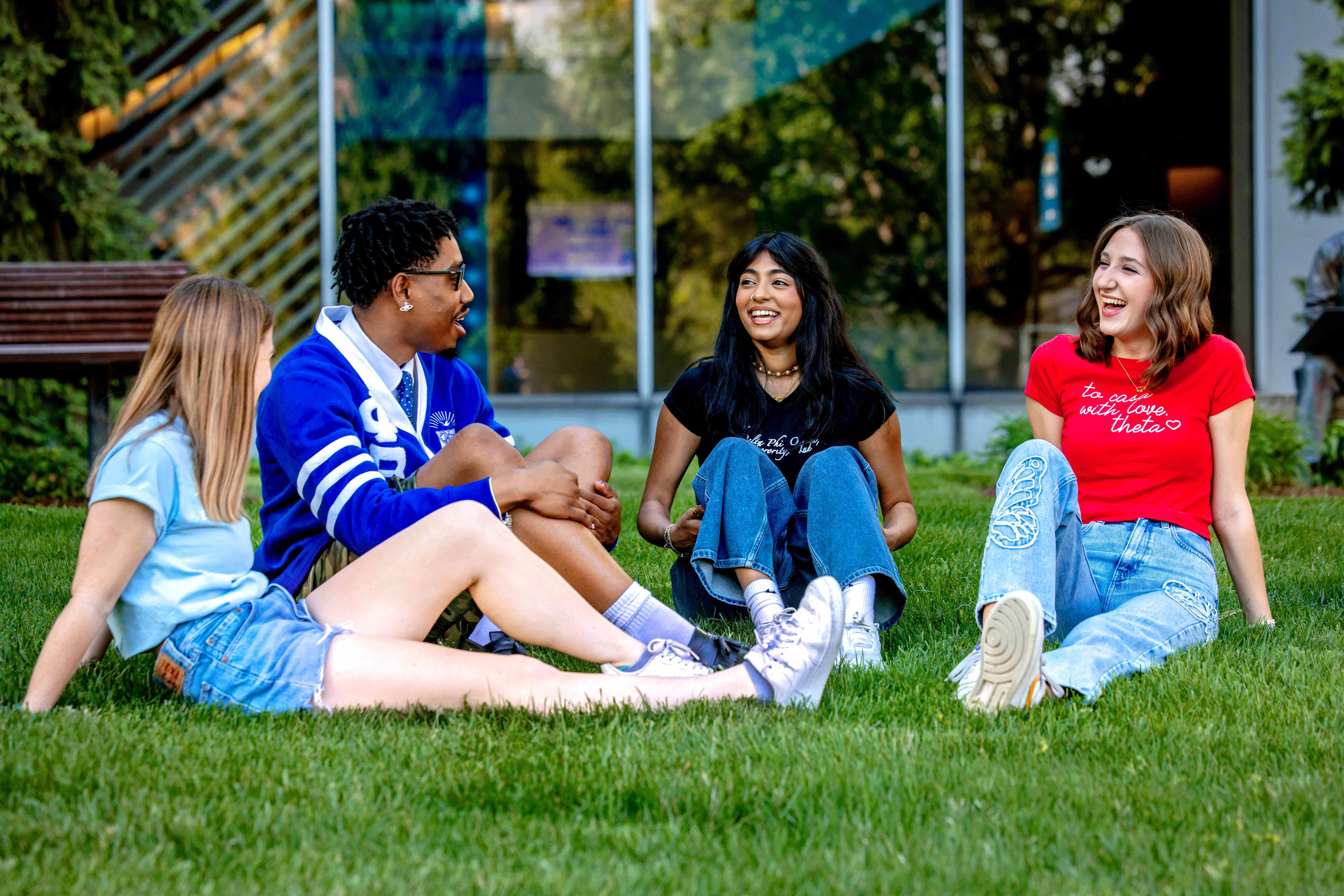 The Fraternity and Sorority Community represents about 18% of the SLU student body population with close to 1,200 members.