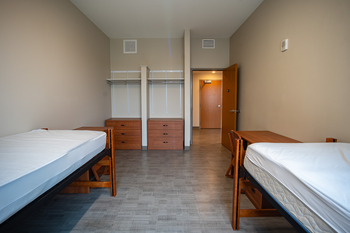 Spring Hall Double with two beds