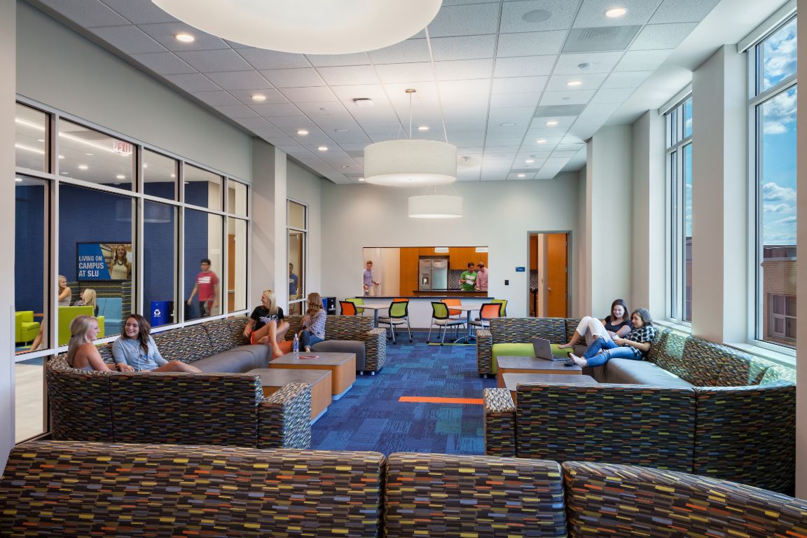 Spring Hall living room.
