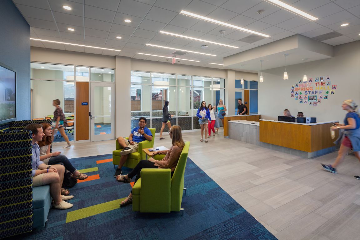 Spring Hall lobby.