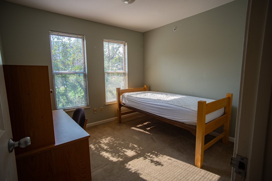 Second Bedroom in the Village Apartments.