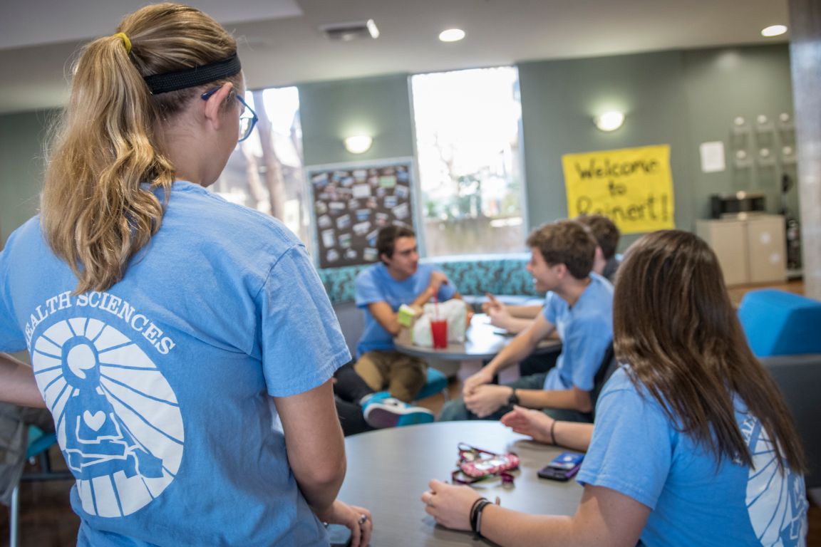 Reinert Hall lounge.