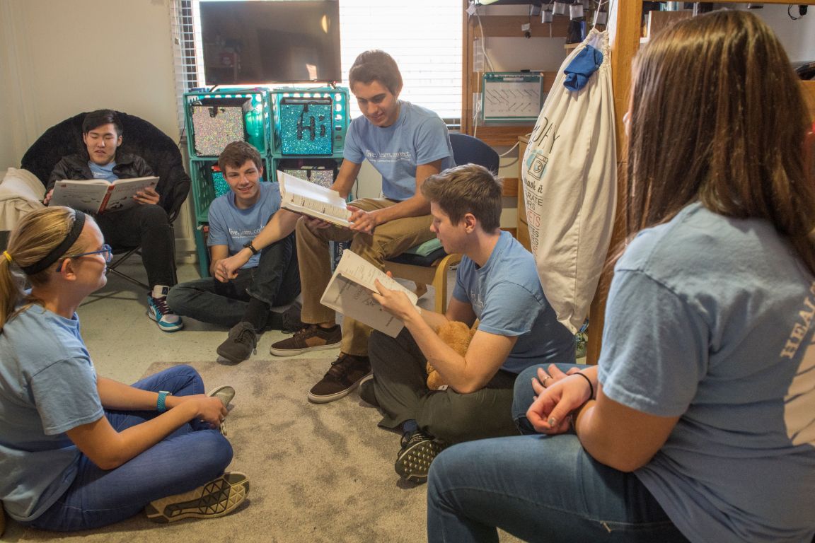 Reinert Hall room.