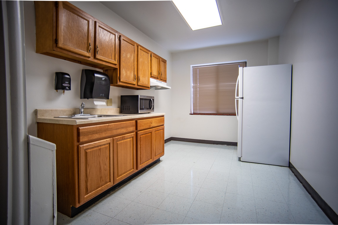 Fusz Hall kitchenette. 