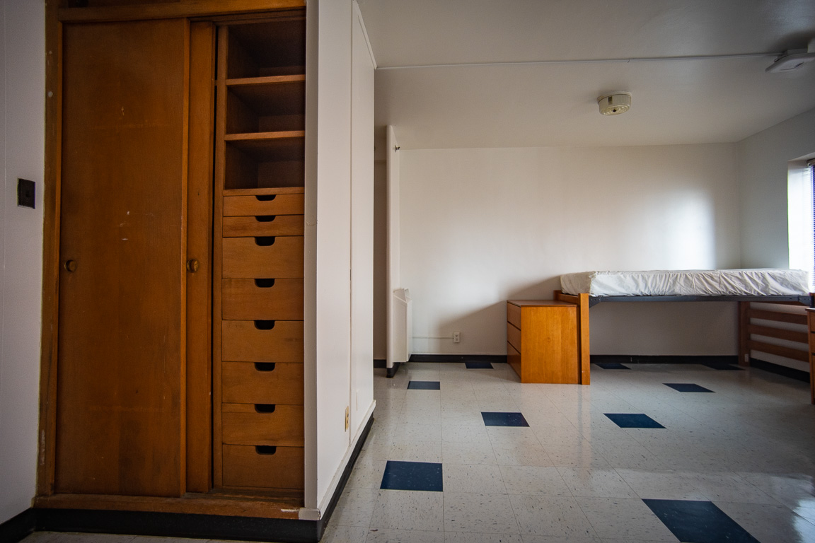 Fusz Hall closet (may vary)