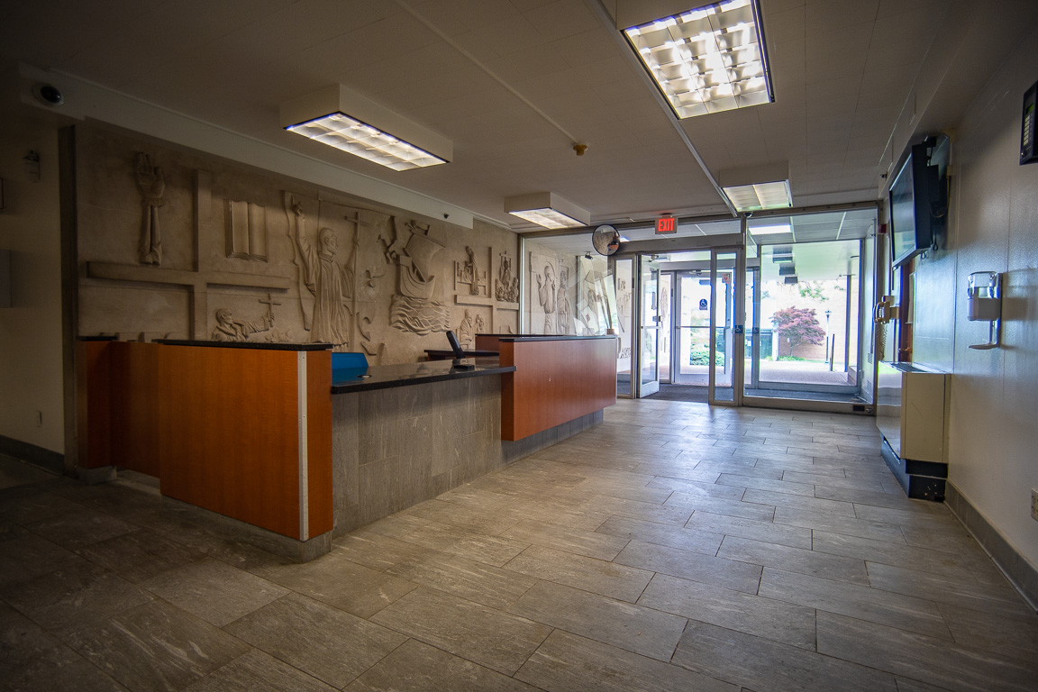 Fusz Hall lobby.