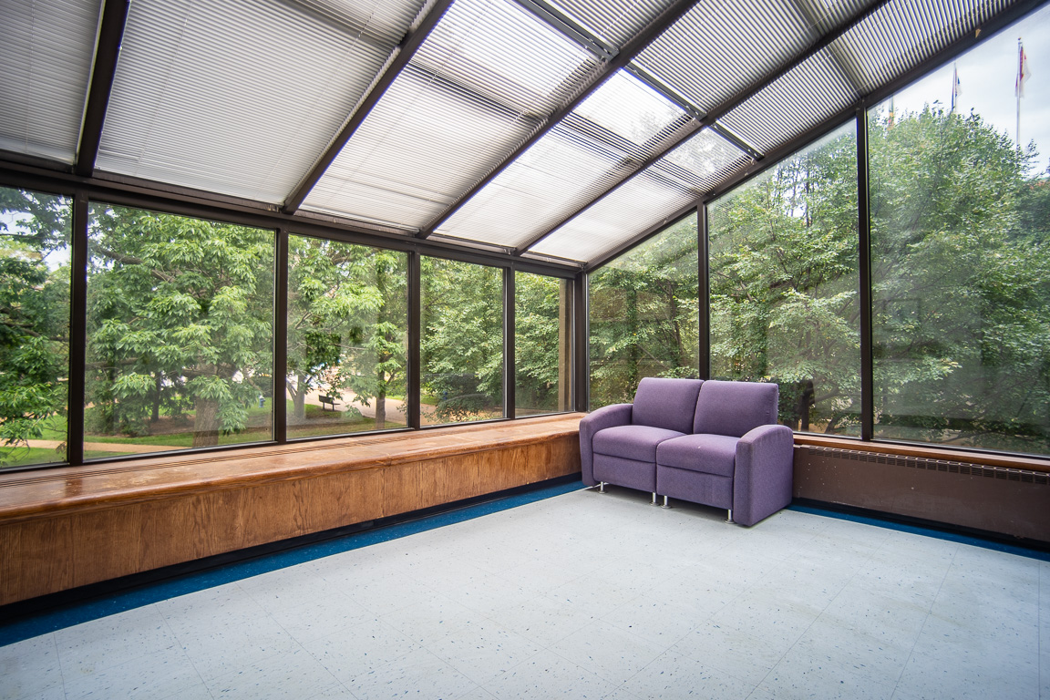 Fusz Hall lounge. 