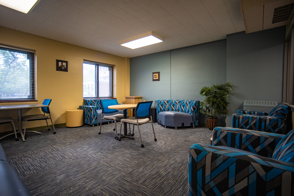 Fusz Hall lounge. 