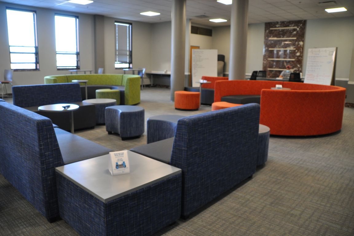 DeMattias Hall lounge.