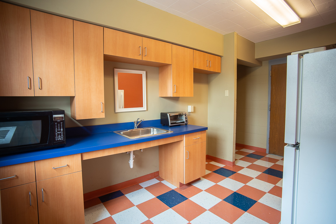 DeMattias Hall shared kitchen.