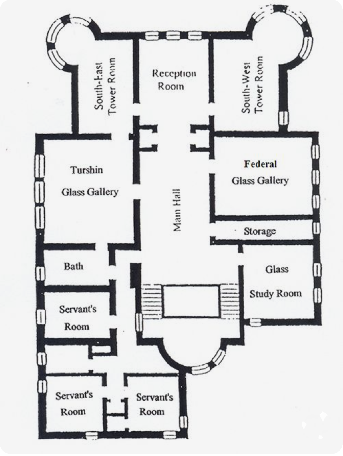 Samual Cupples House Third Floor 