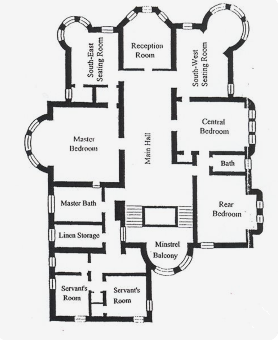 Samual Cupples House Second Floor 