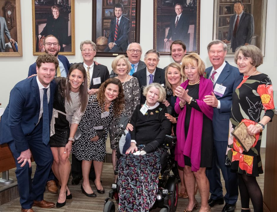 Carmody family at Order of the Fleur de Lis Hall of Fame