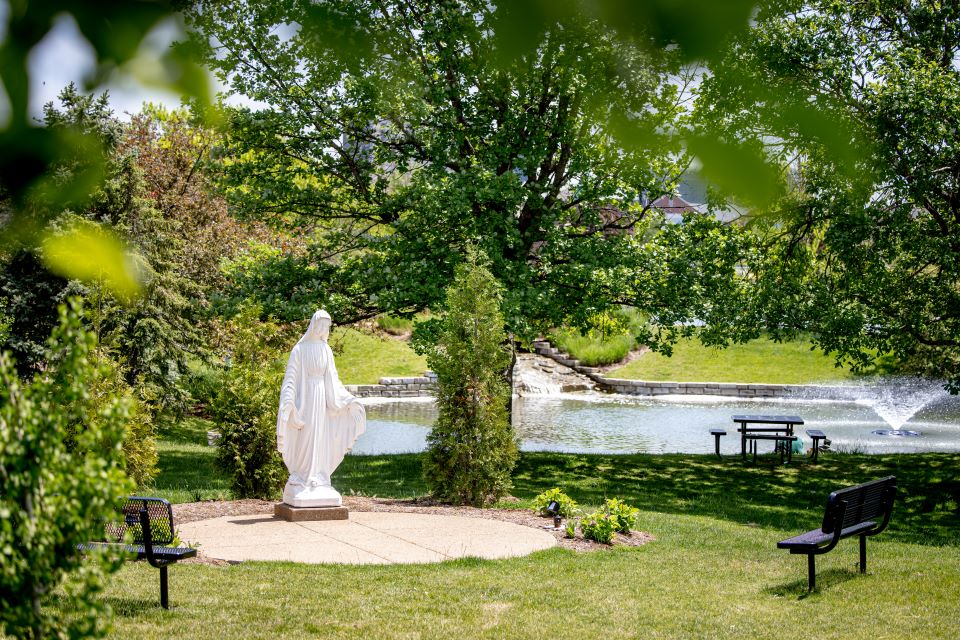 Garden of Mary, the Immaculate Conception. Photo by Sarah Conroy.