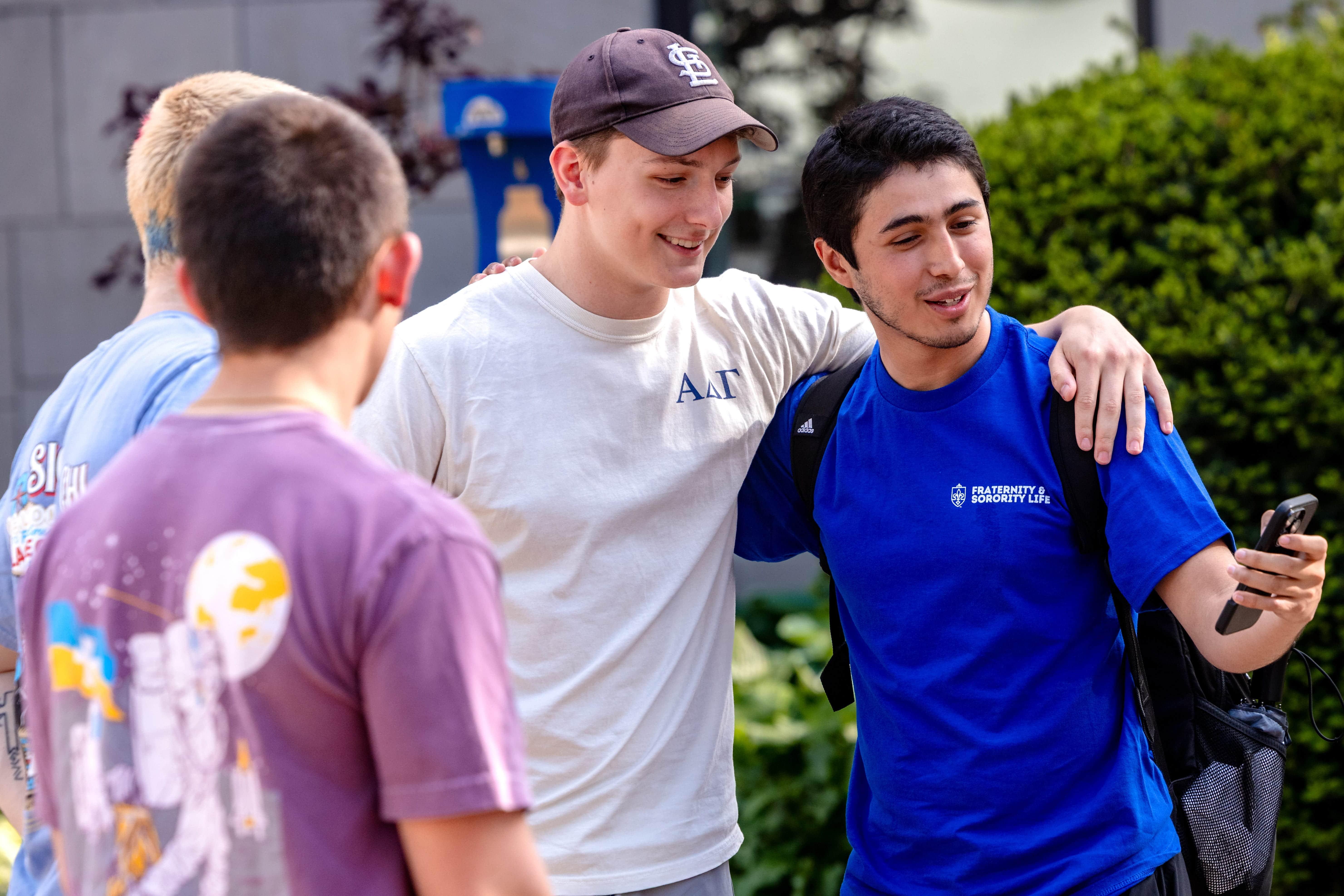 No matter what fraternity you join, you become a part of a larger community that provides a lasting impact to the SLU Community and surrounding St. Louis area. 