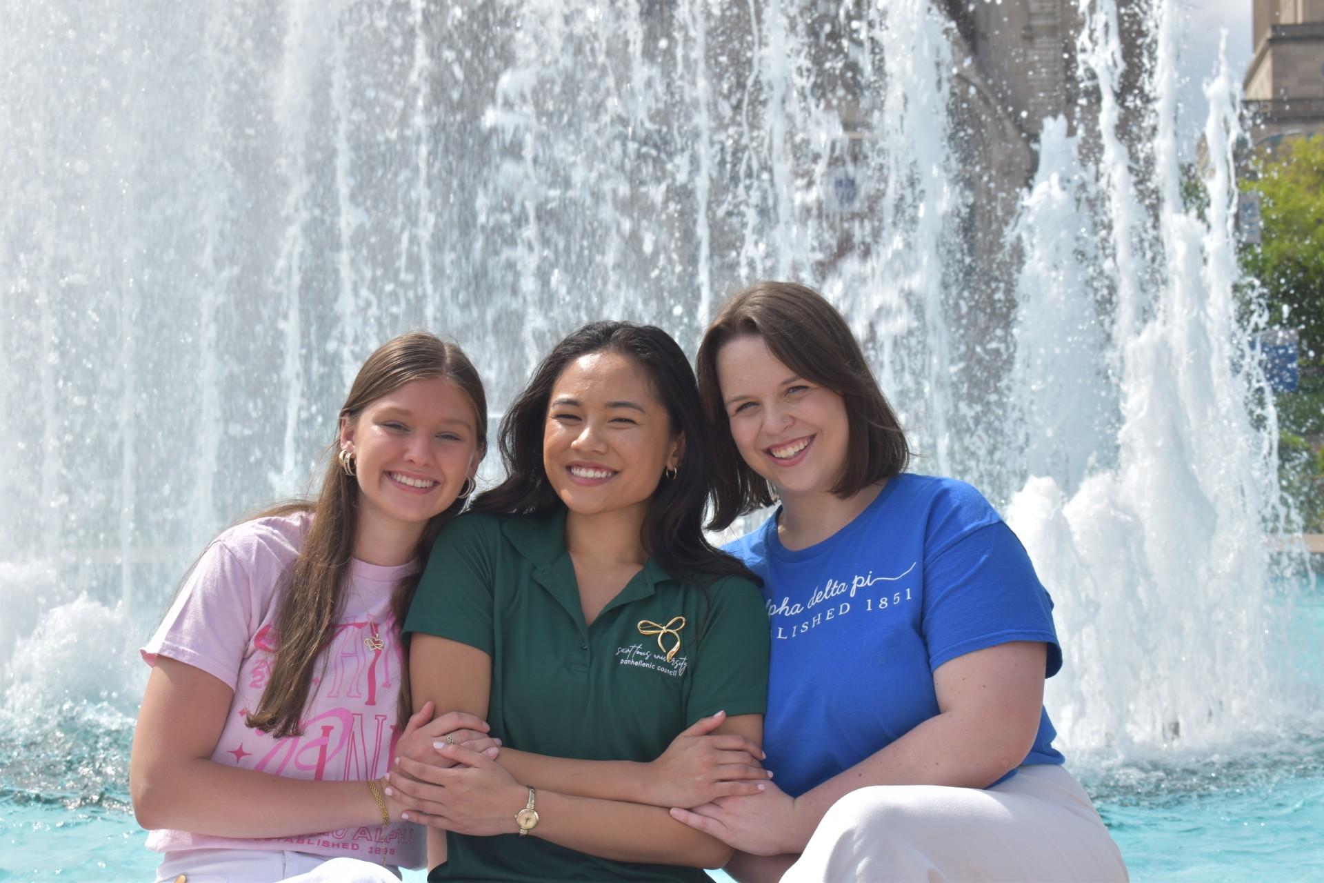 Our members are dedicated to creating relationships with members from each chapter. The Panhellenic Community is home to seven sororities: Alpha Delta Pi, Delta Gamma, Gamma Phi Beta, Kappa Alpha Theta, Kappa Delta, Phi Mu and Zeta Tau Alpha.
