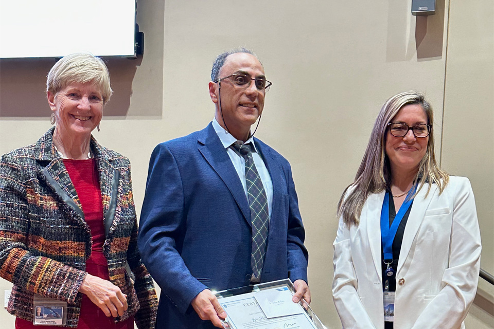Various faculty and staff members were recognized for their research excellence during Science Day
