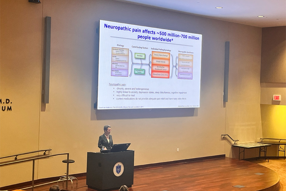 Daniela Salvemini, Ph.D. was the plenary speaker of Science Day 2024