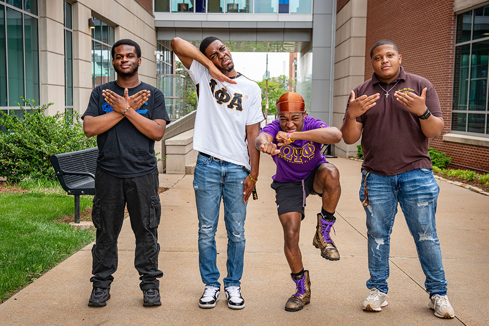 The National Pan-Hellenic Council is home to 5 fraternities: Alpha Phi Alpha Fraternity, Inc., Kappa Alpha Psi Fraternity, Inc. Omega Psi Phi Fraternity, Inc., Phi Beta Sigma Fraternity, Inc., and Iota Phi Theta Fraternity, Inc. 
