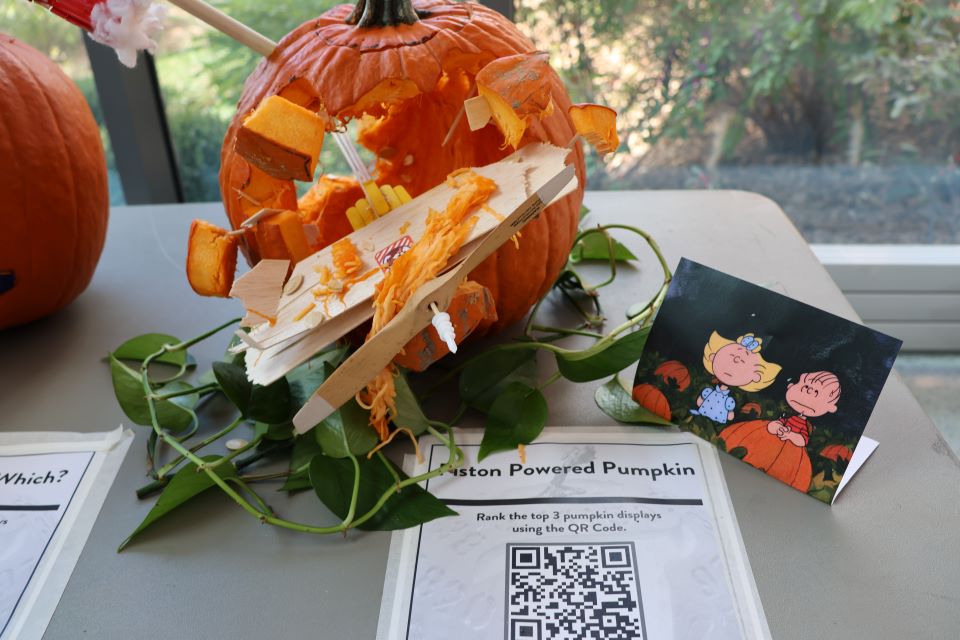 Piston Powered Pumpkin. Photo by Maggie Rotermund.