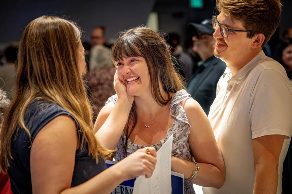 Saint Louis University's School of Medicine Medical students celebrate Match Day at the Chase Park Plaza on March 21, 2025. Photo by Sarah Conroy. 