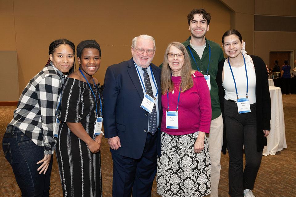 Saint Louis University hosted donors and scholarship recipients on campus for the annual Scholarship Dinner. Photo by Sarah Carmody.