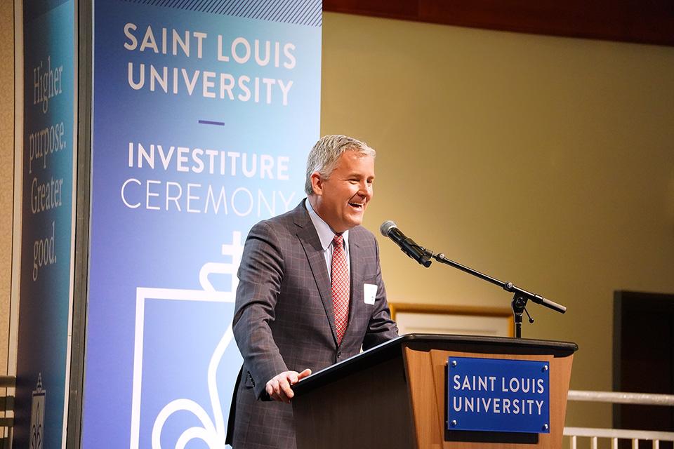 The Investiture program begins.