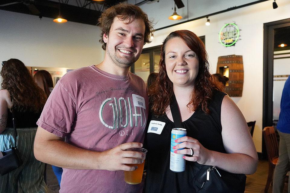 Billikens of the Last Decade (BOLD) met for a brewery tour and happy hour on Thursday, June 26 at Schlafly Bottleworks. Photo by Megan Favignano Mansouri.