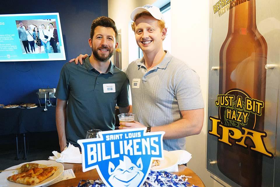 Billikens of the Last Decade (BOLD) met for a brewery tour and happy hour on Thursday, June 26 at Schlafly Bottleworks. Photo by Megan Favignano Mansouri.