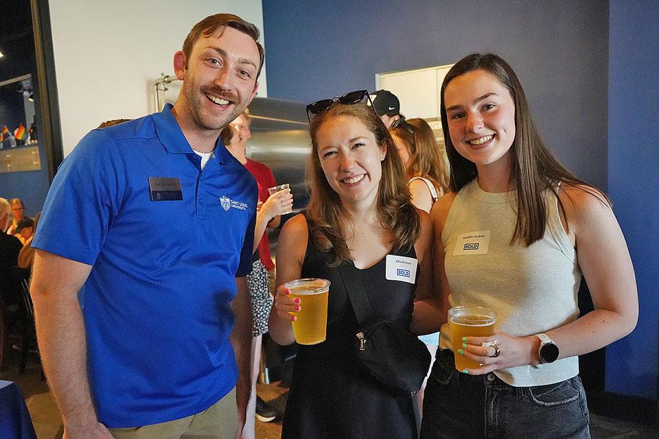 Billikens of the Last Decade (BOLD) met for a brewery tour and happy hour on Thursday, June 26 at Schlafly Bottleworks. Photo by Megan Favignano Mansouri.