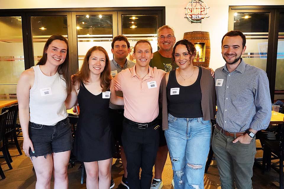 Billikens of the Last Decade (BOLD) met for a brewery tour and happy hour on Thursday, June 26 at Schlafly Bottleworks. Photo by Megan Favignano Mansouri.