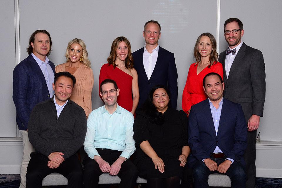 School of Medicine classmates pose for group photos during SLU's 2025 Med Reunion. Photo by Sarti Photo Services.