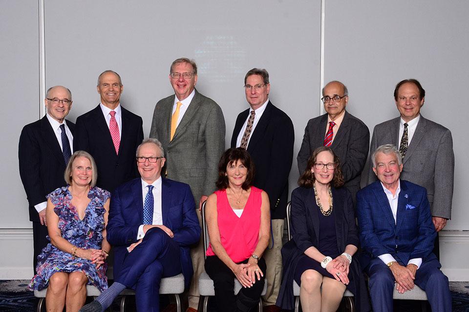 School of Medicine classmates posed for group photos during SLU's 2025 Med Reunion. Photo by Sarti Photo Services.