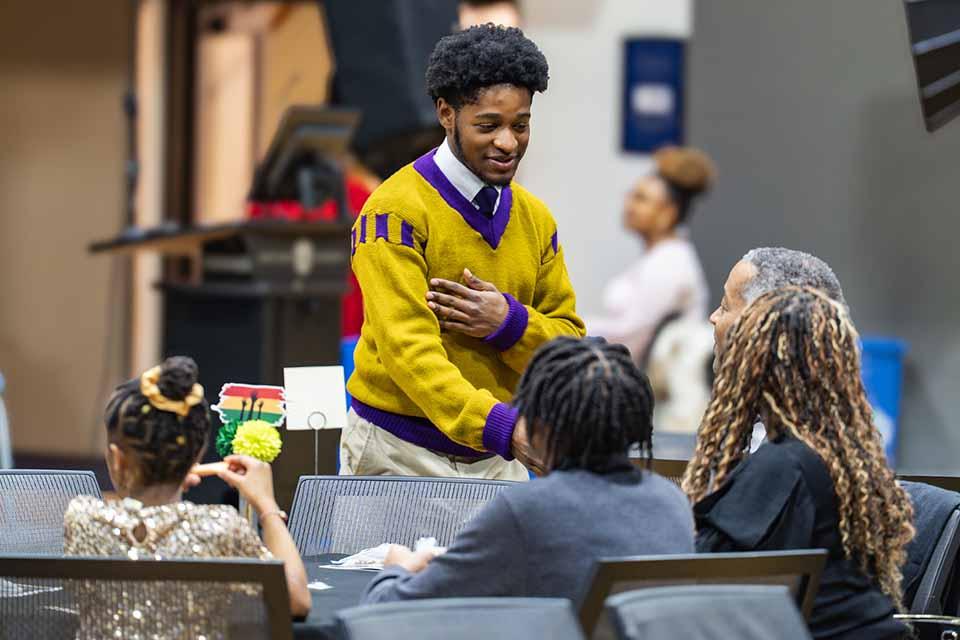 The fourth annual Black History Month Celebration and Awards Ceremony, hosted by SLU's Cross Cultural Center, took place on Thursday, March 5, 2026. Submitted photo.