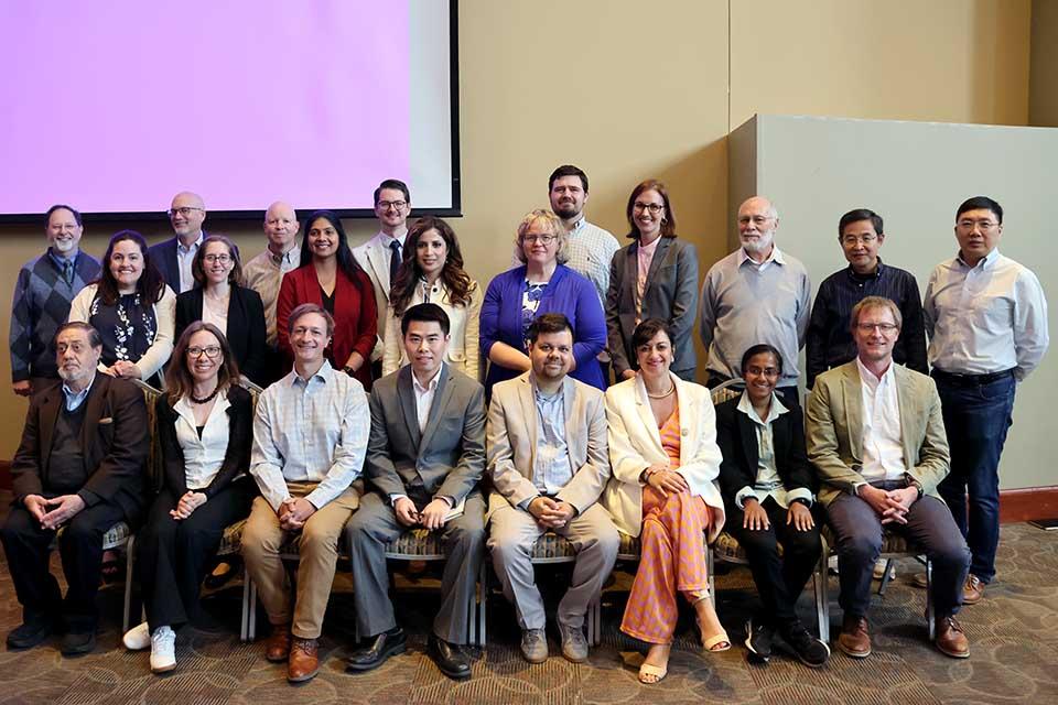 Winners and honorable mention recipients were honored at the 2026 Scholarly Works and Grant Winners Reception on Wednesday, April 29. Photo by Joe Barker. 