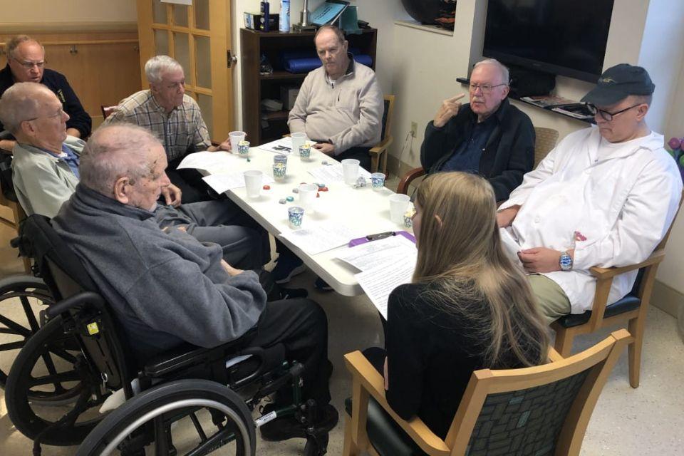 SLU's Geriatric Workforce Enhancement Program offers older adult wellness groups, caregiver support and interprofessional education.