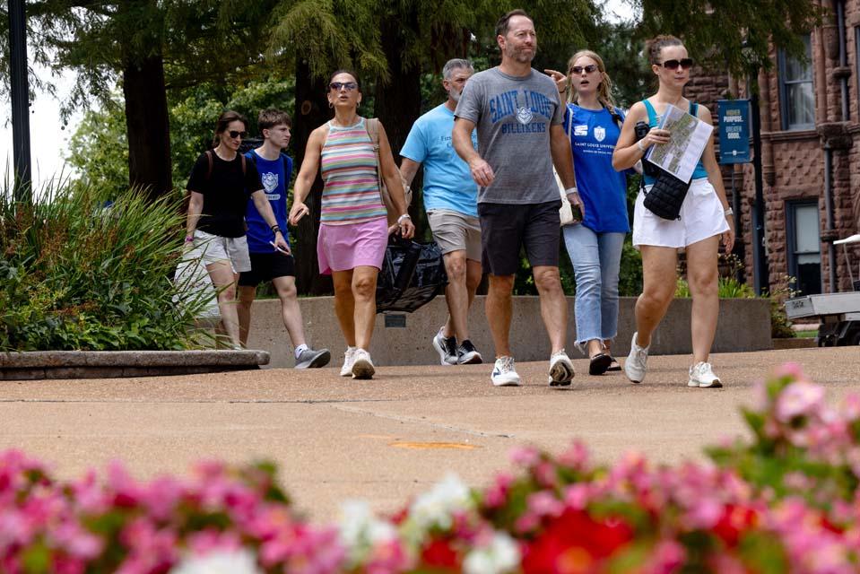 New students move into residence halls during Move-In on Friday, Aug. 14, 2026. Photo by Sarah Conroy.