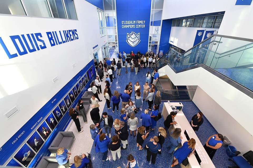 Get HER in the Game supports Saint Louis University's women's athletic programs and student-athletes. 