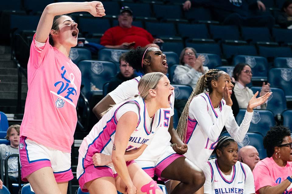 Get HER in the Game supports Saint Louis University's women's athletic programs and student-athletes. 