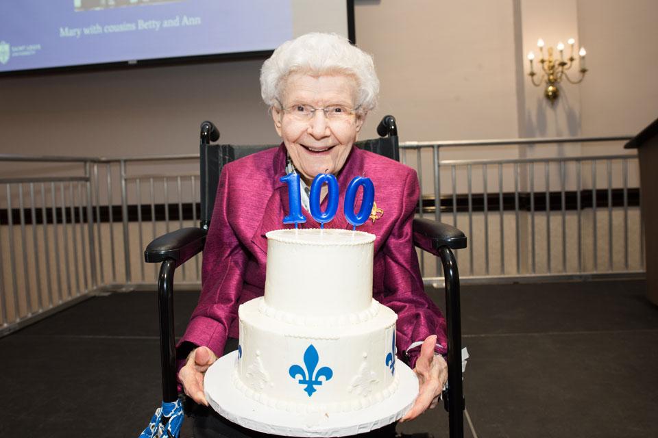 Happy 100th Birthday, Dame Mary!
