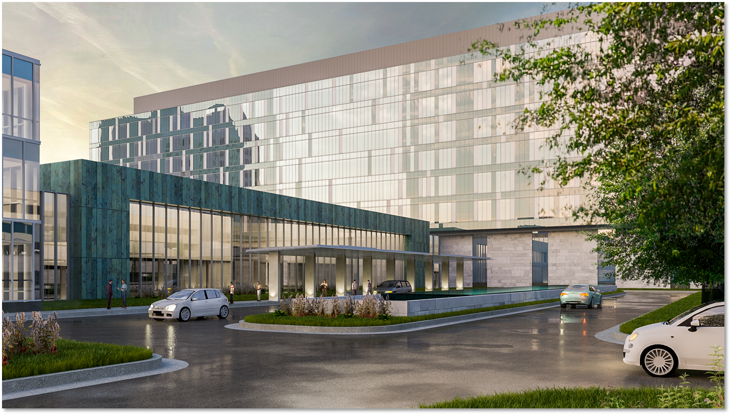SSM Health Saint Louis University Hospital and SLUCare unveil renderings for new hospital and ...