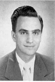 A yearbook photo of Al Hrubetz (PC ’53). A yearbook photo of Al Hrubetz (PC ’53).