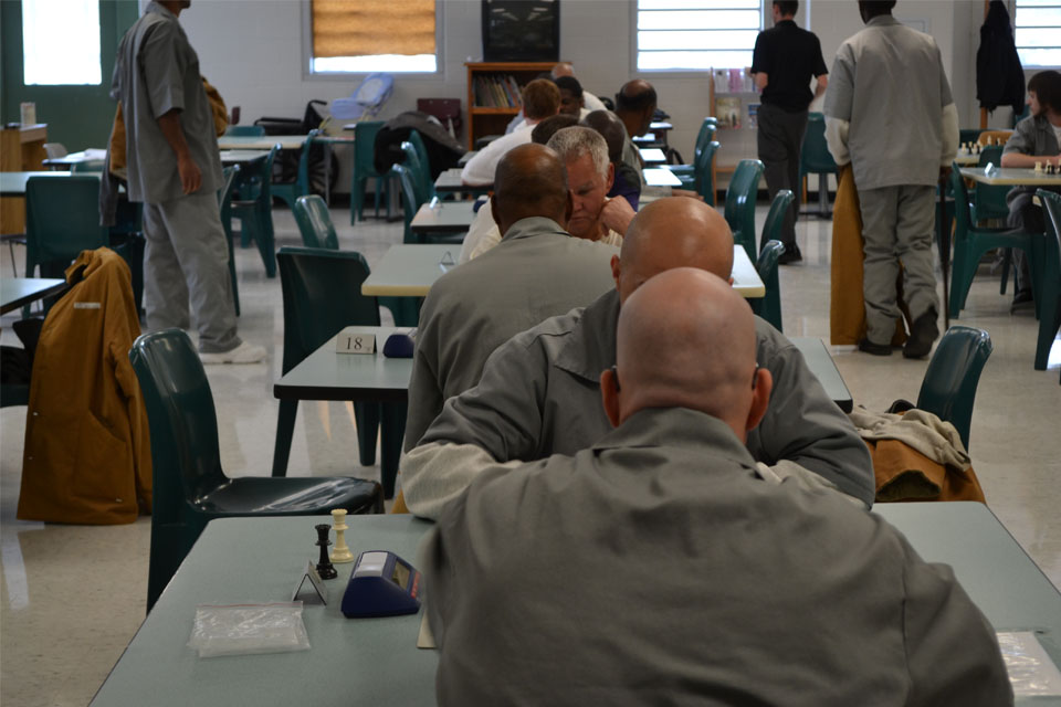 Chess Tournament at prison