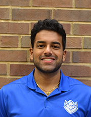 Saikushal Marii poses for a photo at the Chaifetz School of Business